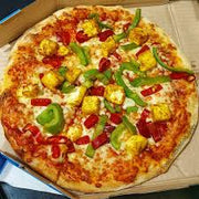 Paneer Mushroom Cheese Burst Pizza