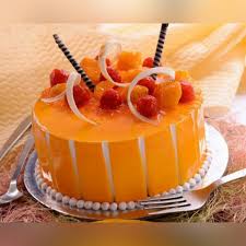 Mango Cake Pastry [Half]
