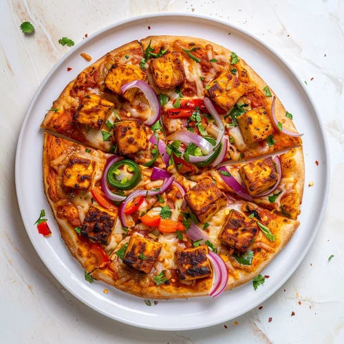 Paneer Barbecue Pizza