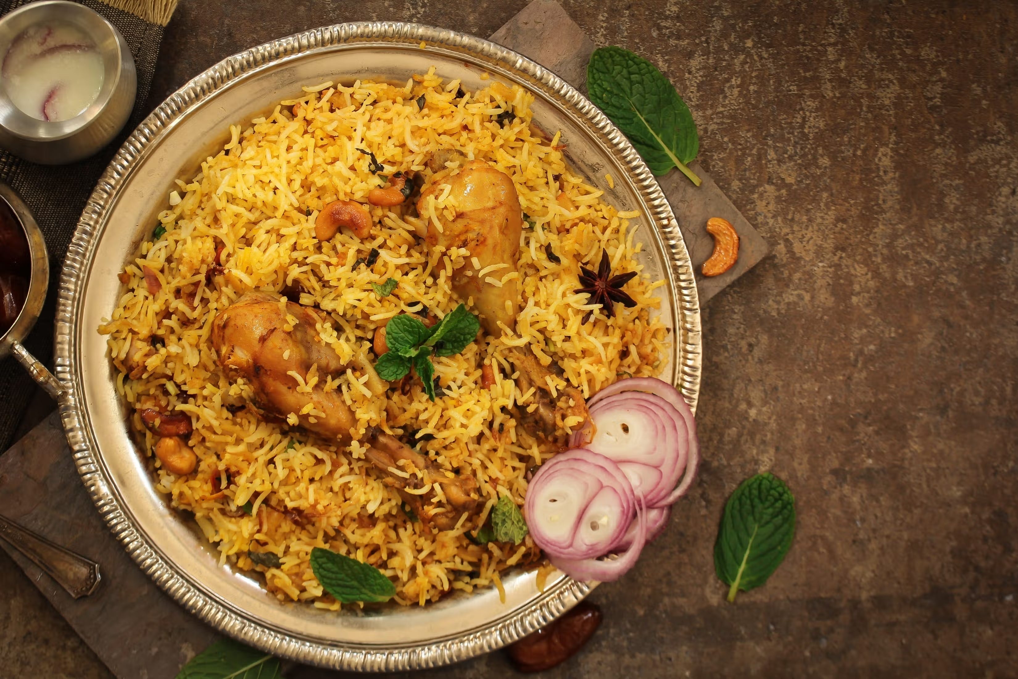 Gongura Chicken Dum Biryani [Serves 1]